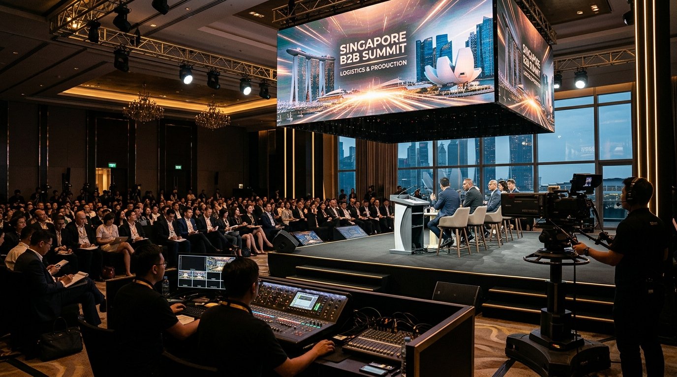 Conférence B2B à Singapour : Guide Logistique et Production