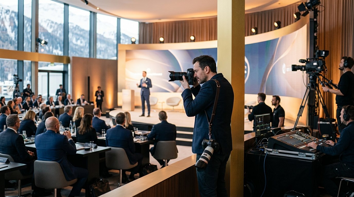 Hiring a B2B Event Photography Agency in Davos 2026