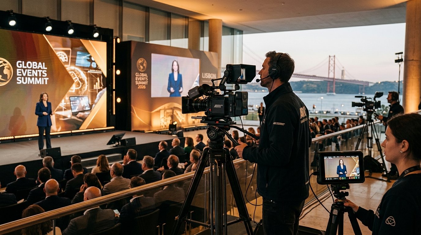 Production Vidéo Événementielle Lisbonne 2026 : Guide Stratégique