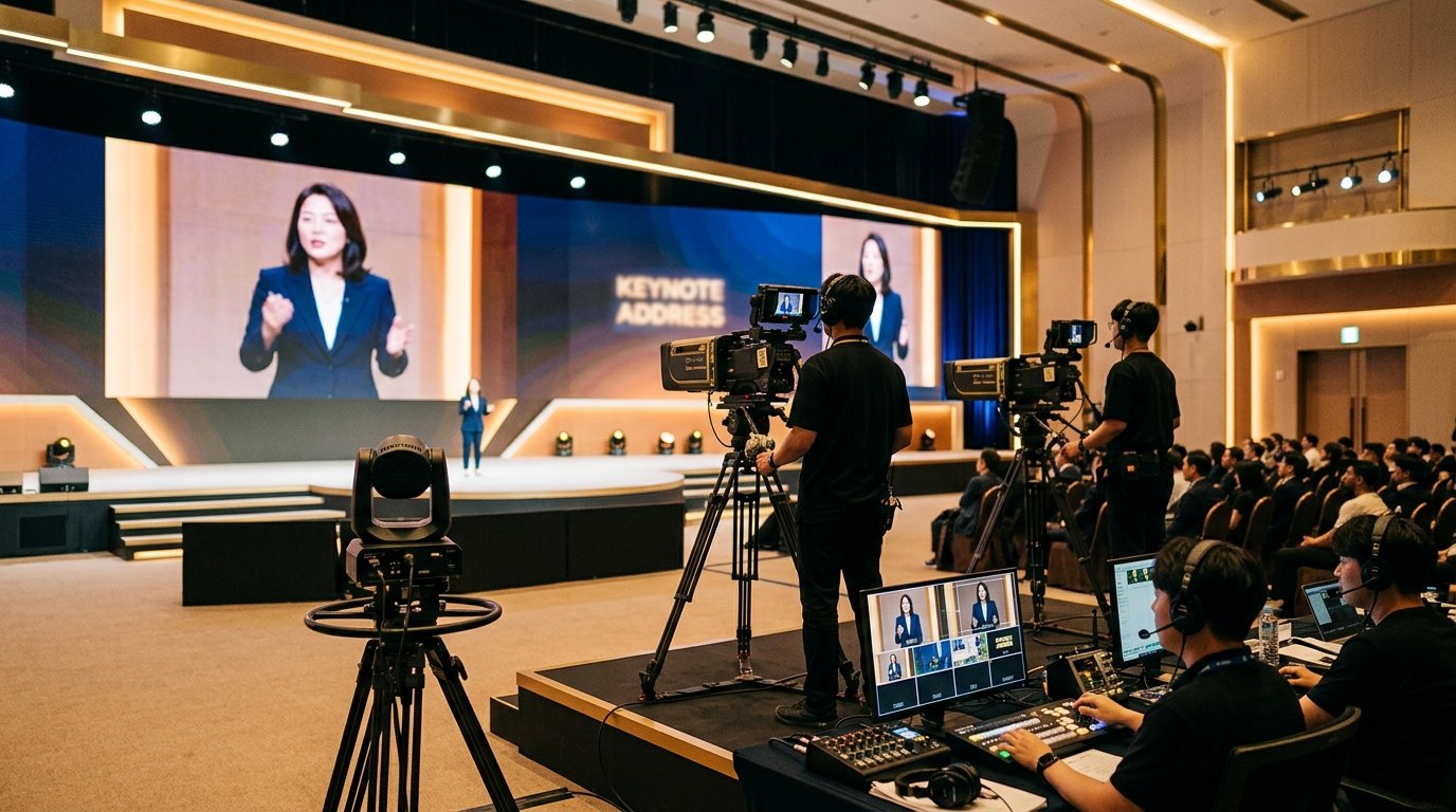 Keynote Recording at KBW 2026: Multi-Cam Setup in Seoul