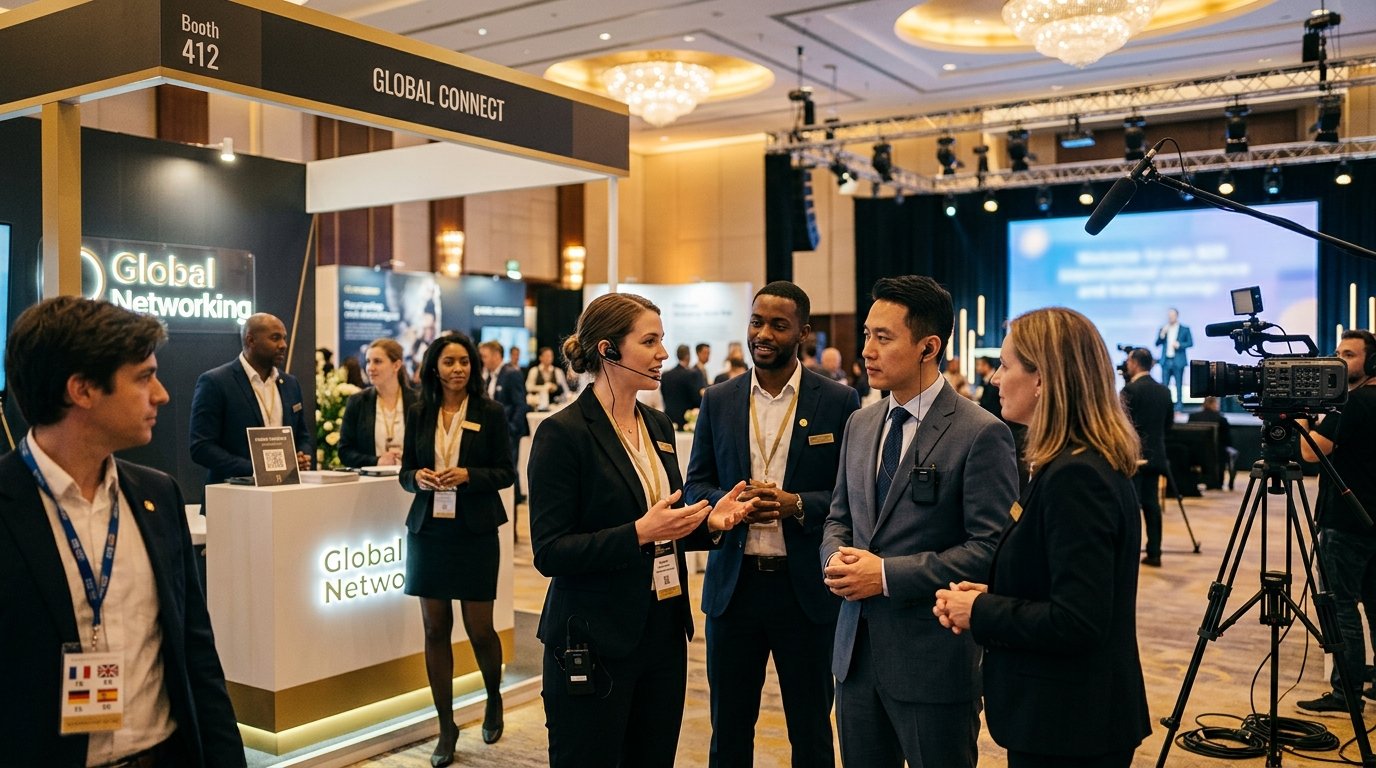 Multilingual Staffing: Boosting Trade Show ROI
