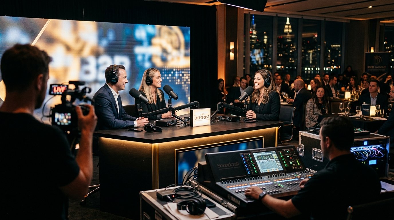 Production Podcast à New York : Boostez vos Événements B2B