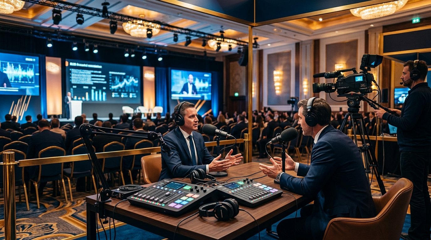 Sibos 2026 London: On-Site Podcast & AV Production Guide