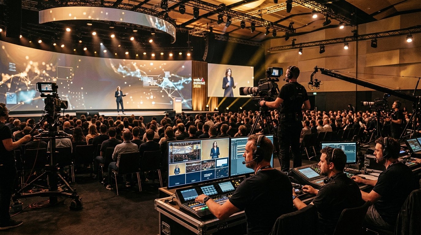 Keynote Recording at Web Summit 2026: Multi-Cam Best Practices